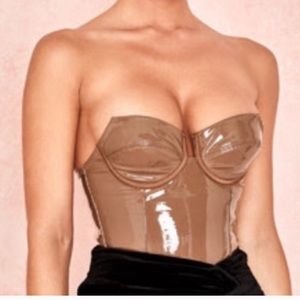 House of CB Caramel Bodysuit